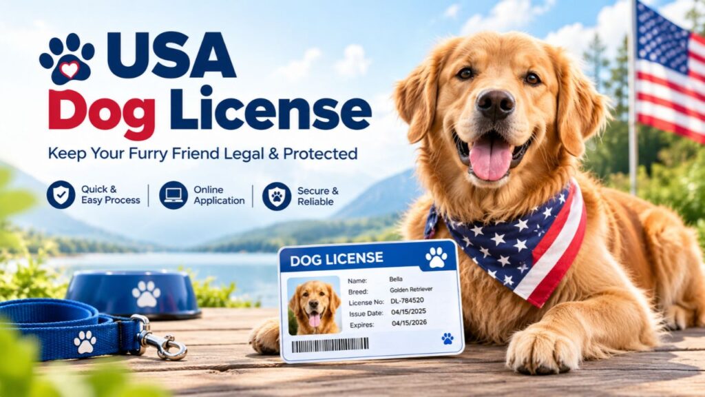 USA DOG LICENSE